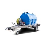 Wasserfass 1.000 Liter 1-Achs-Anhänger mit PE-Tank für...